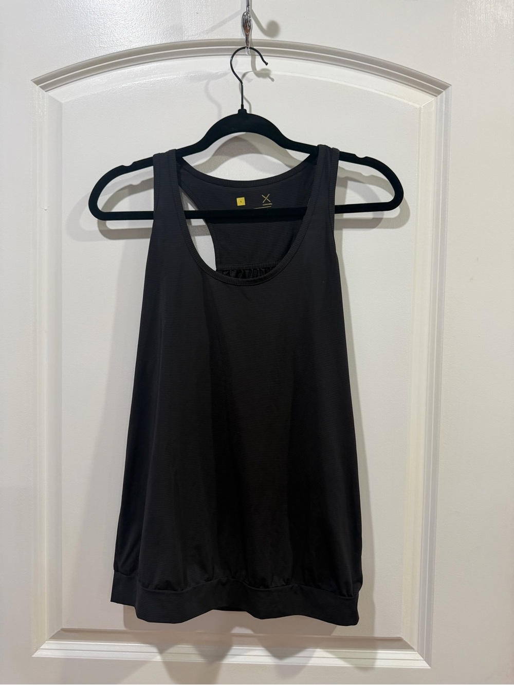 Xersion Black Racerback Athletic Tank Top